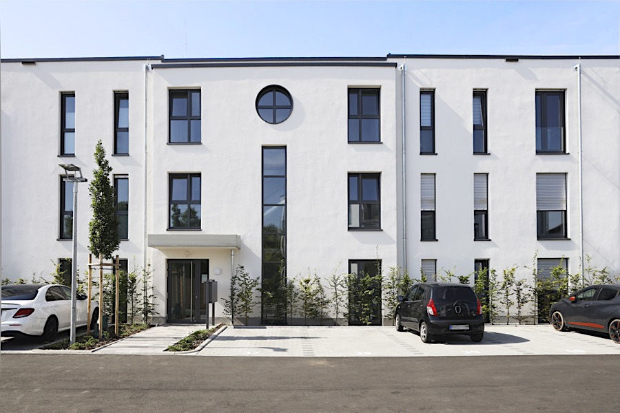 Ansicht Mehrfamilienwohnhäuser