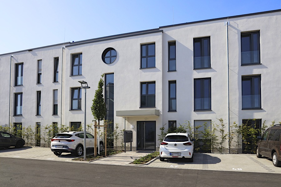 Ansicht Mehrfamilienwohnhäuser