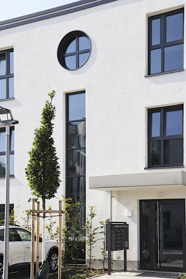 Ansicht Mehrfamilienwohnhäuser