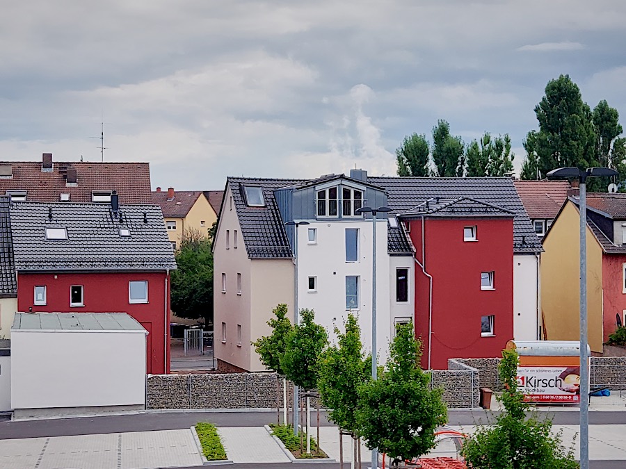 Wohnhäuser Rückansicht